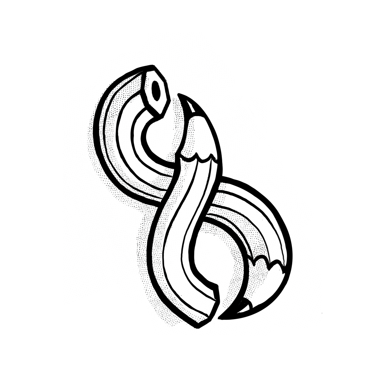 Blyanter uden hvid med skygge2